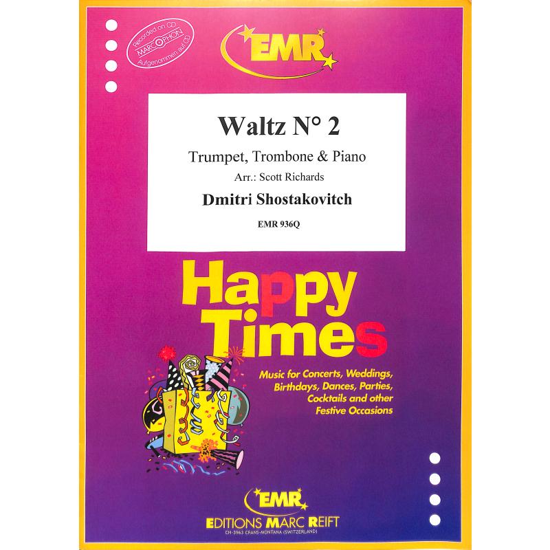 Titelbild für EMR936Q - Second Waltz  (Jazz Suite 2)