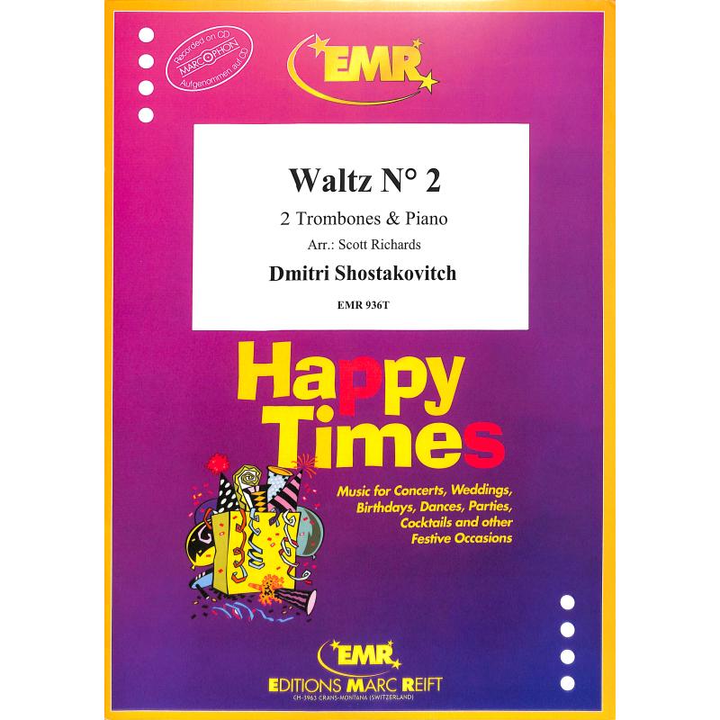 Titelbild für EMR 936T - Second Waltz  (Jazz Suite 2)
