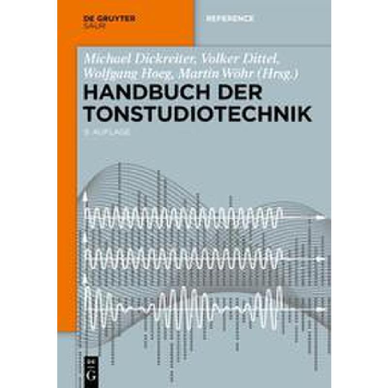 Titelbild für 978-3-11-075970-9 - Handbuch der Tonstudiotechnik
