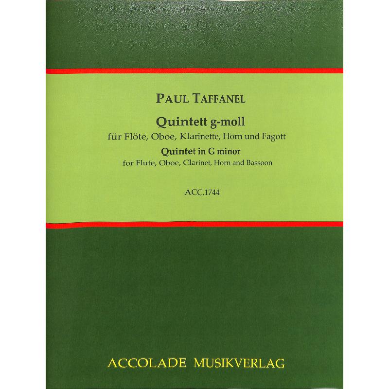 Titelbild für ACCOLADE 1744 - Quintett g-moll