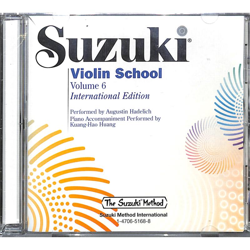 Titelbild für ALF 50115 - Violin school 6 - international edition