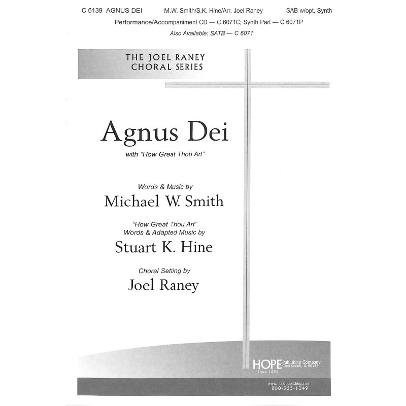 Titelbild für HOPE -C6139 - Agnus deo with Great thou art