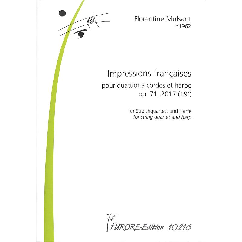 Titelbild für FUE 10216 - Impressions francaises op 71