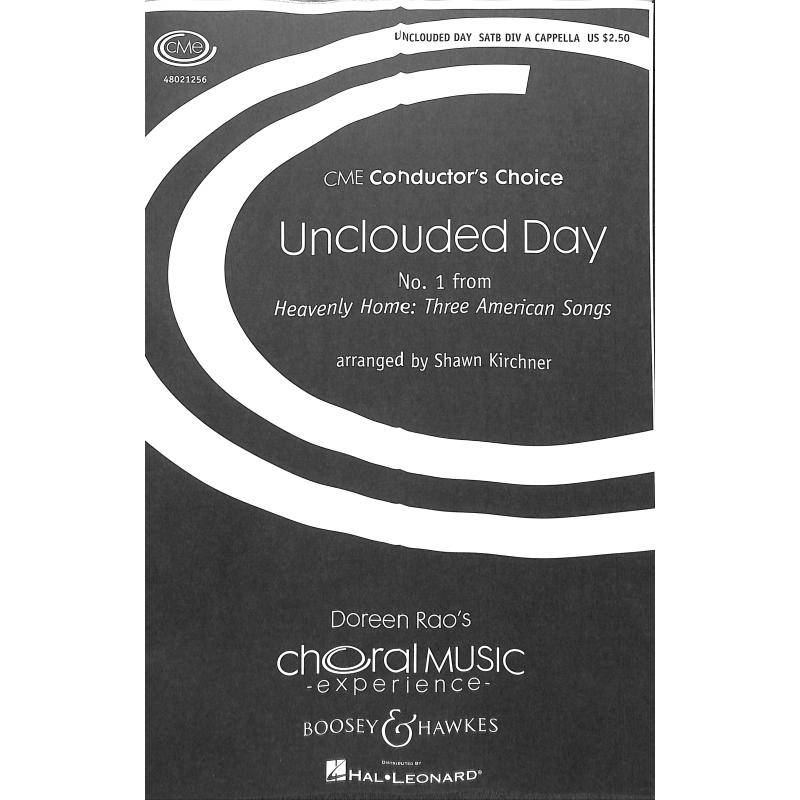 Titelbild für BH 48038 - Unclouded day