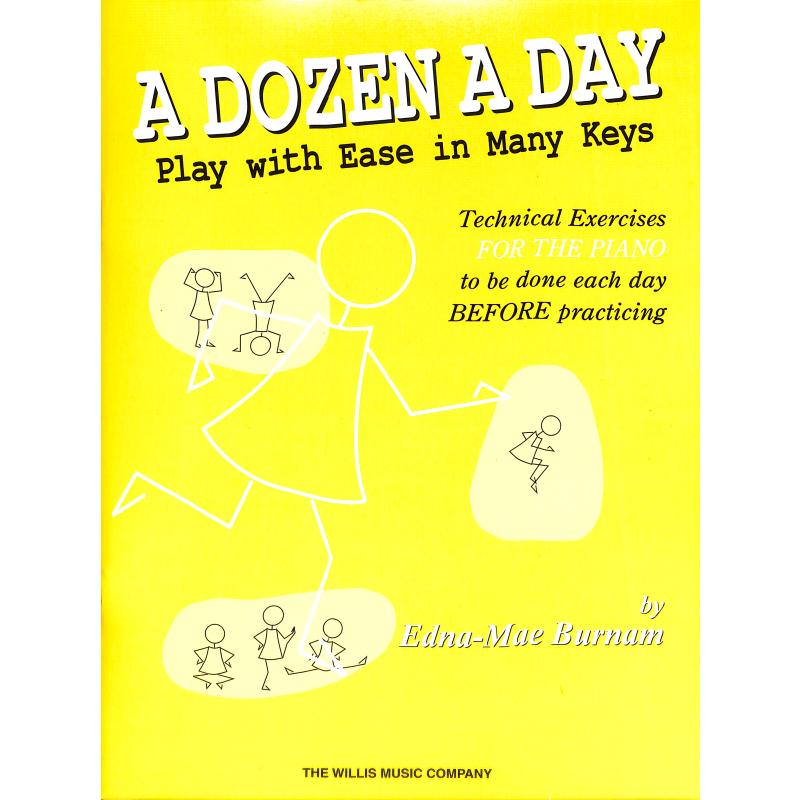 Titelbild für HL 416395 - A dozen a day - Play with ease in many keys