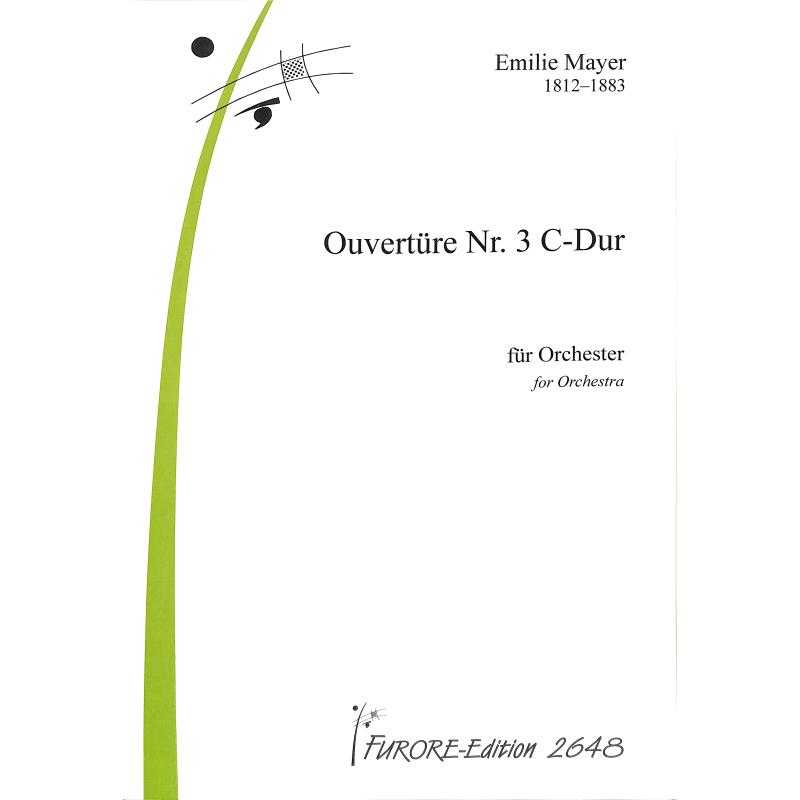 Titelbild für FUE 2648 - Ouvertüre 3 C-Dur