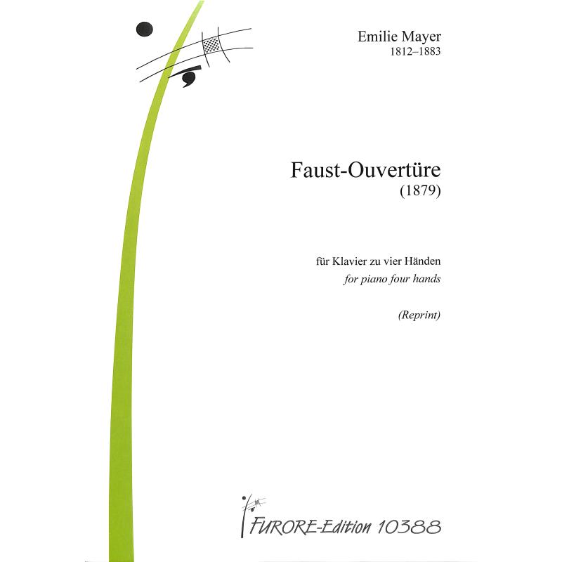 Titelbild für FUE 10388 - Faust Ouvertüre op 46