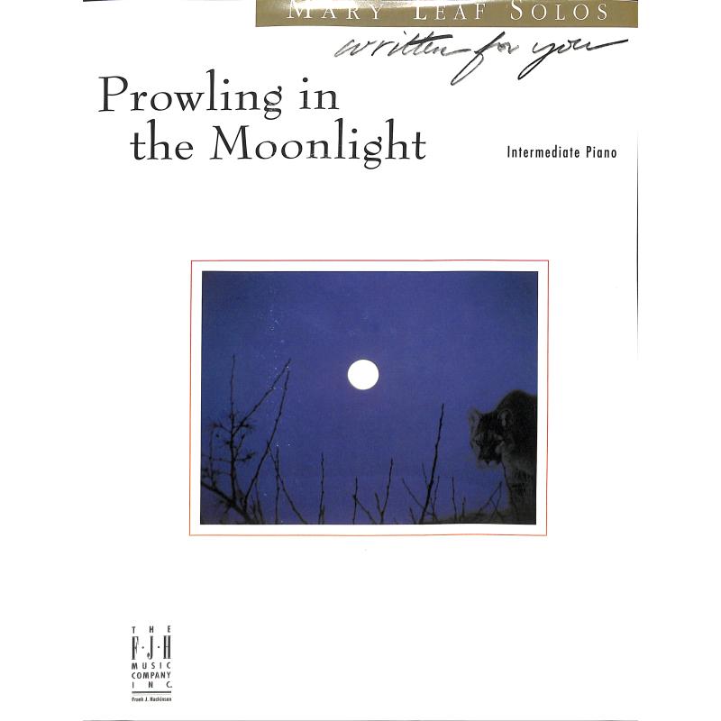 Titelbild für FJH -W9307 - Prowling in the moonlight