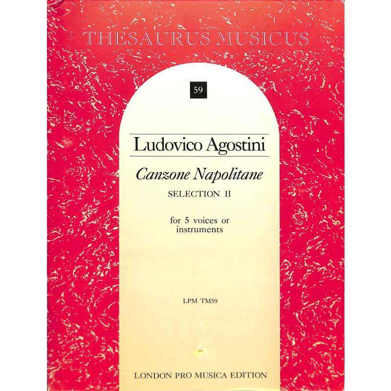Titelbild für LPM -TM59 - Canzone Napolitane 2