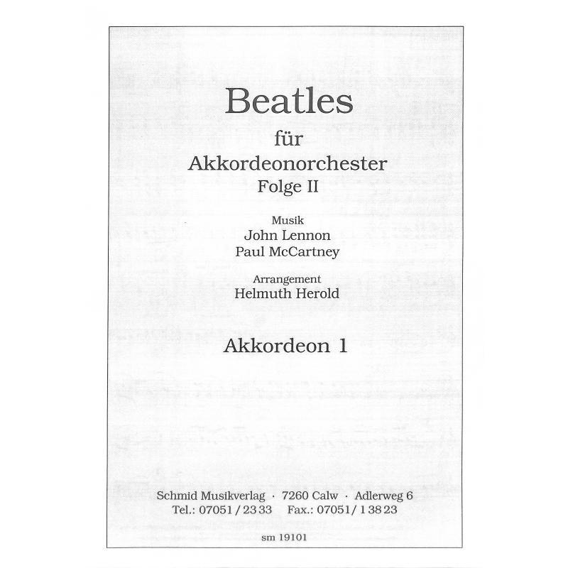 Titelbild für SCHMID 19101-S - Beatles 2
