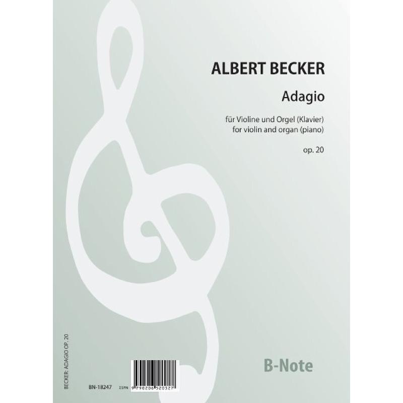 Titelbild für BNOTE -BN18247 - Adagio op 20