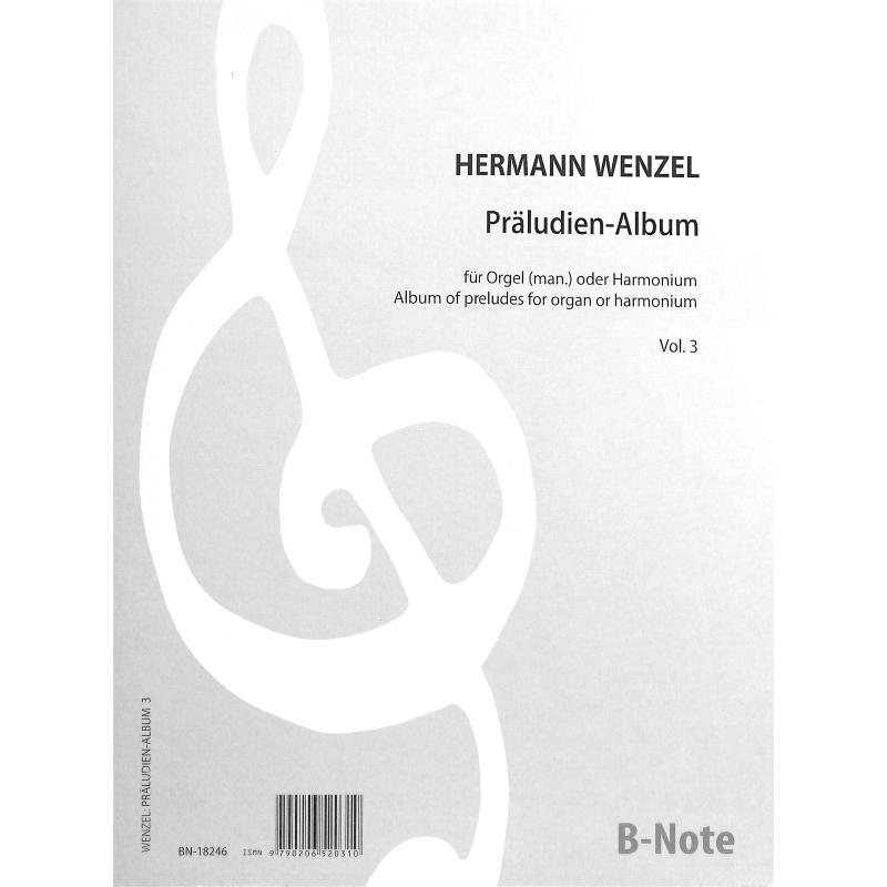 Titelbild für BNOTE -BN18246 - Präludien Album 3