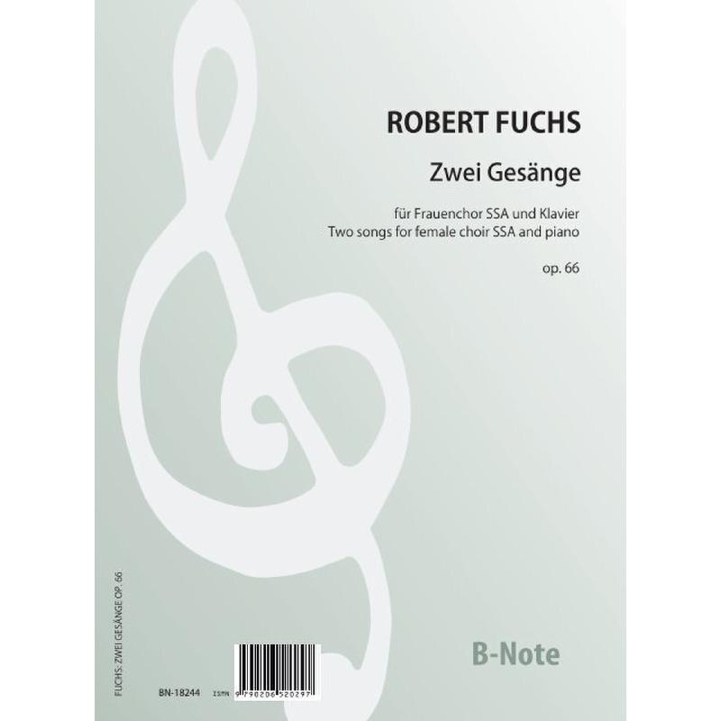 Titelbild für BNOTE -BN18244 - 2 Gesänge op 66