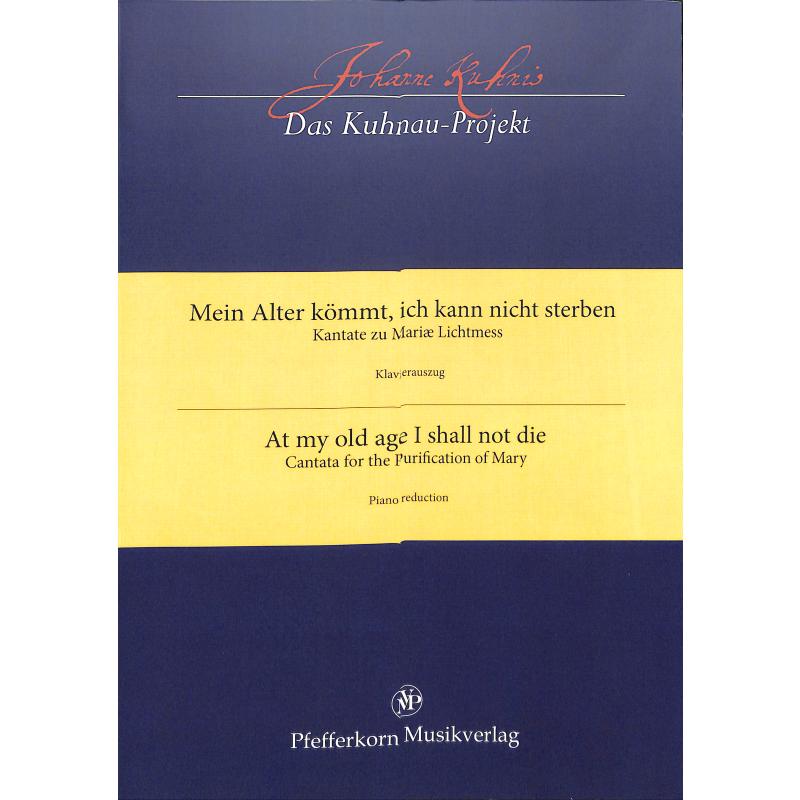 Titelbild für EB 32094 - Mein Alter kömmt ich kann nicht sterben | Kantate