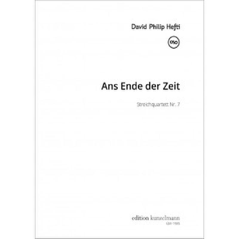 Titelbild für GM 1985 - Ans Ende der Zeit | Streichquartett 7