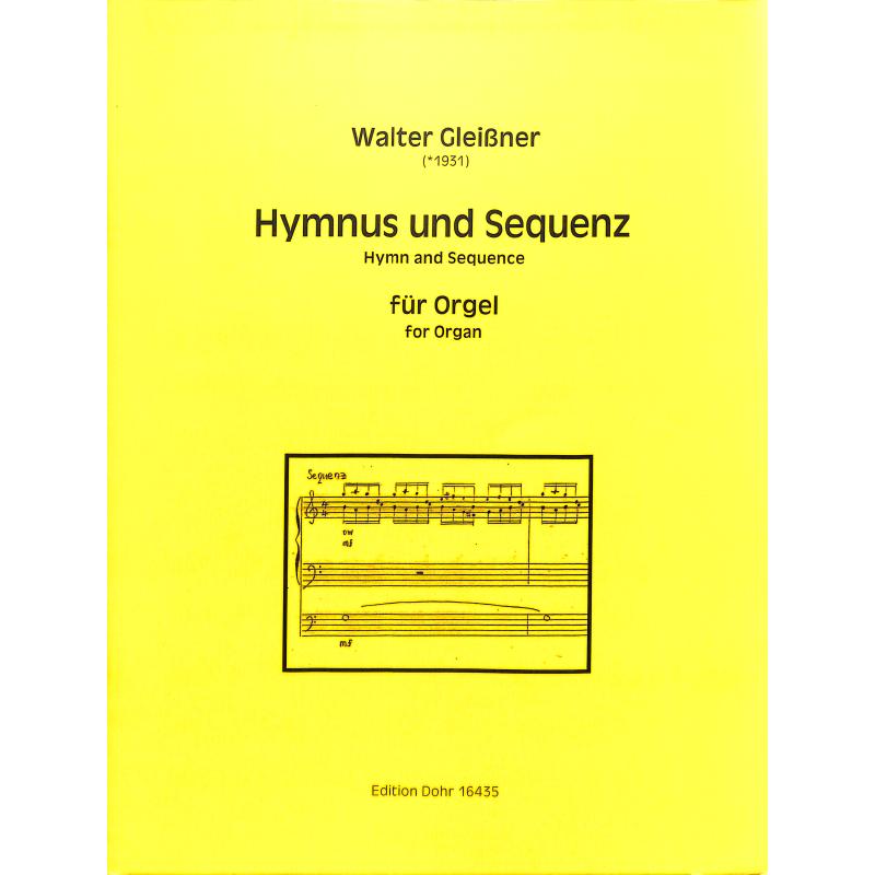 Titelbild für DOHR 16435 - Hymnus und Sequenz