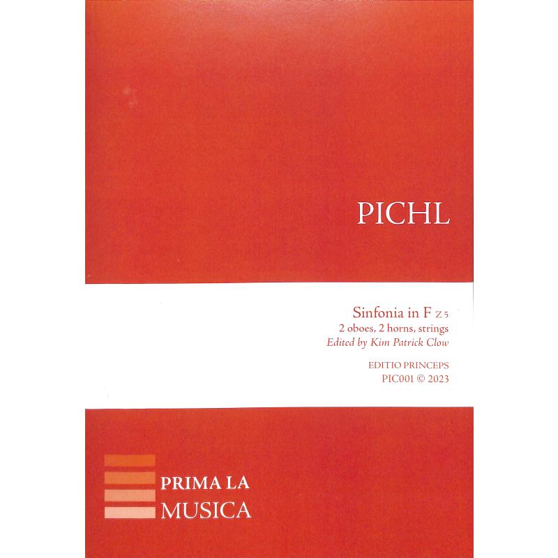 Titelbild für PRIMA -PIC001 - Sinfonia F-Dur Z5