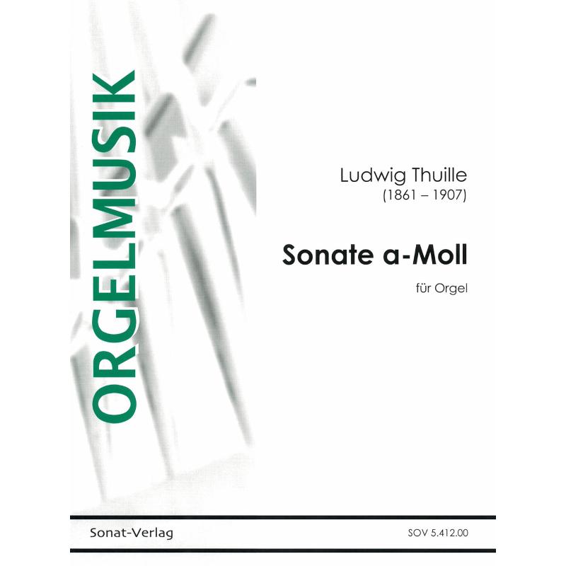 Titelbild für SOV 5412-00 - Sonate a-moll