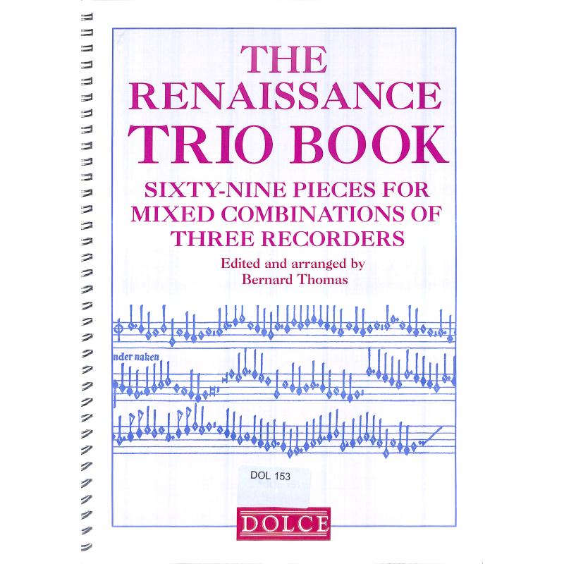 Titelbild für DOLCE 153 - The renaissance trio book
