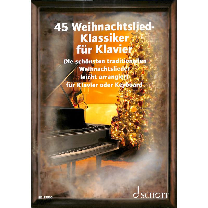 Titelbild für ED 23805 - 45 Weihnachtslied Klassiker