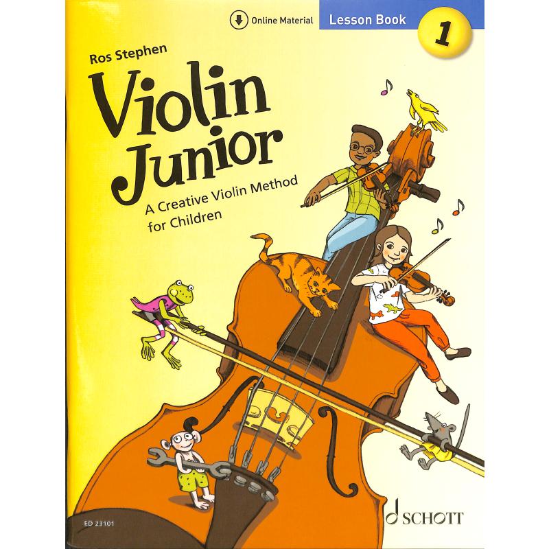 Titelbild für ED 23101 - Violin junior 1 - Lesson book