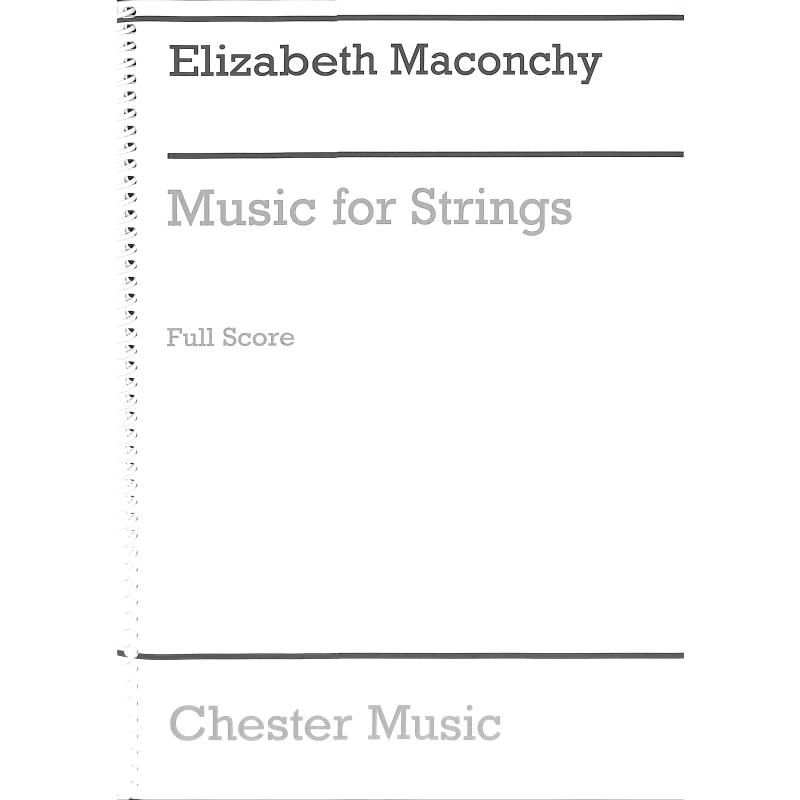 Titelbild für CH 55499 - Music for strings