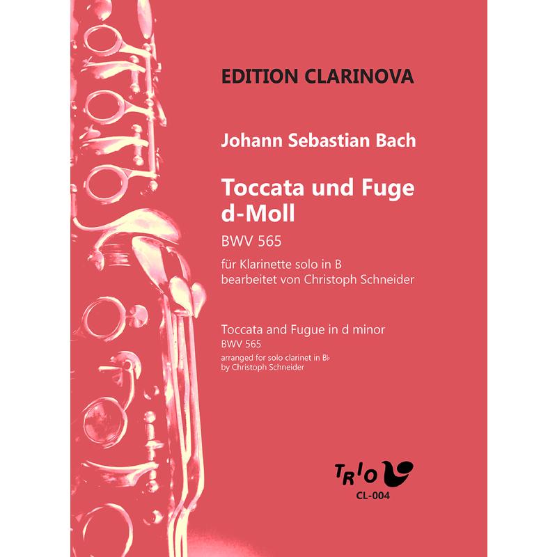 Titelbild für TRIO -CL004 - Toccata + Fuge d-moll BWV 565