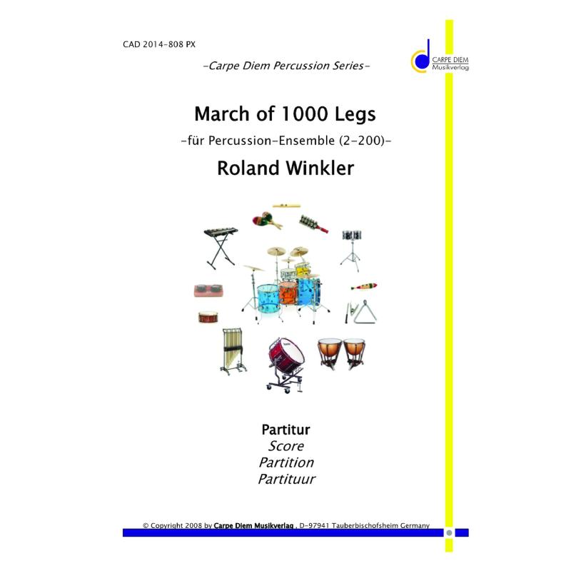 Titelbild für CARPE 2014-808 - March of 1000 legs