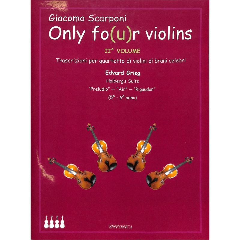 Titelbild für SINFONICA -S595 - Only fo(u)r violins 2