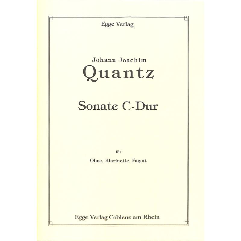 Titelbild für EGGE 9907 - Sonate C-Dur