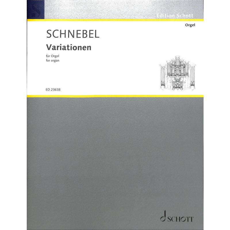 Titelbild für ED 23638 - Variationen