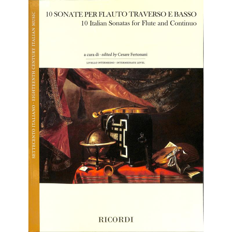 Titelbild für NR 141567 - 10 Italian Sonatas