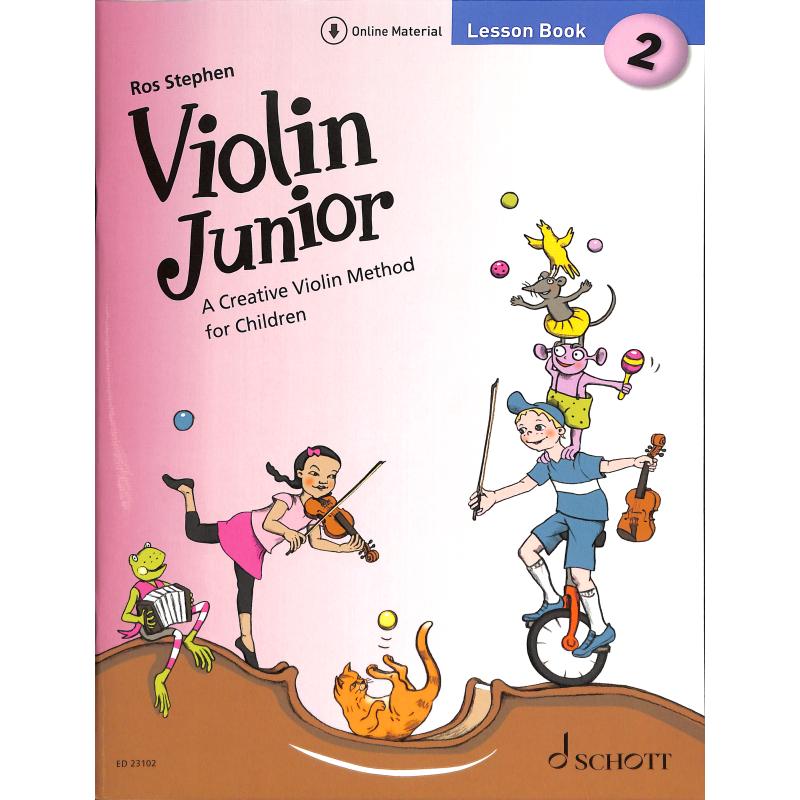 Titelbild für ED 23102 - Violin junior 2 - Lesson book