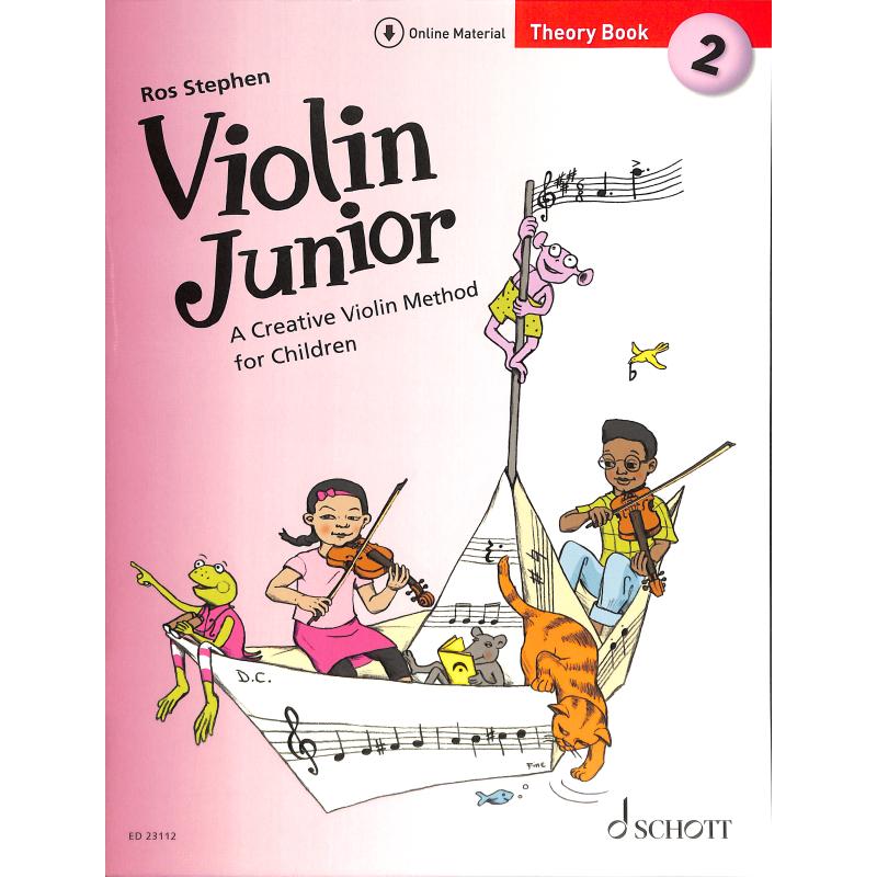 Titelbild für ED 23112 - Violin junior 2 - Theory book