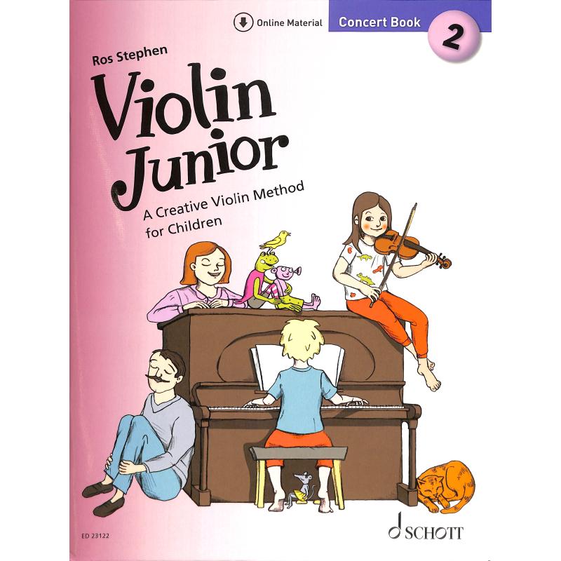 Titelbild für ED 23122 - Violin junior 2 - Concert book