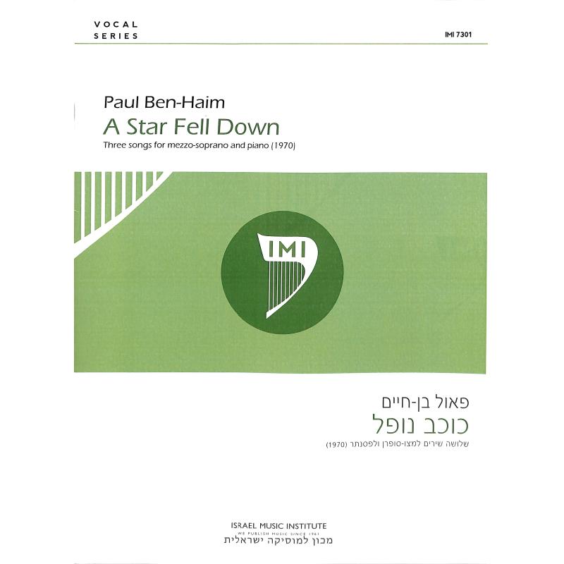 Titelbild für IMI 7301 - A star fell down