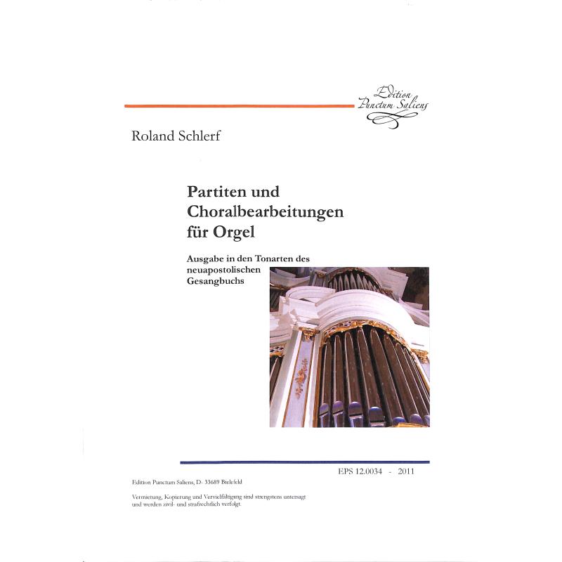 Titelbild für PUNCTUM 120034 - Partiten + Choralbearbeitungen 1 | Ausgabe in Tonarten des neuapostolischen Gesangbuches NGB