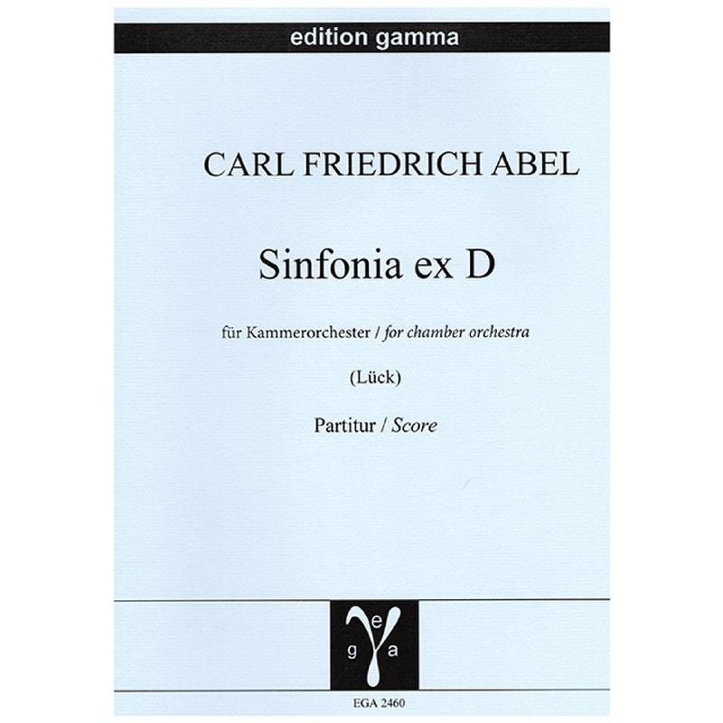 Titelbild für EGA 2460 - Sinfonia ex D