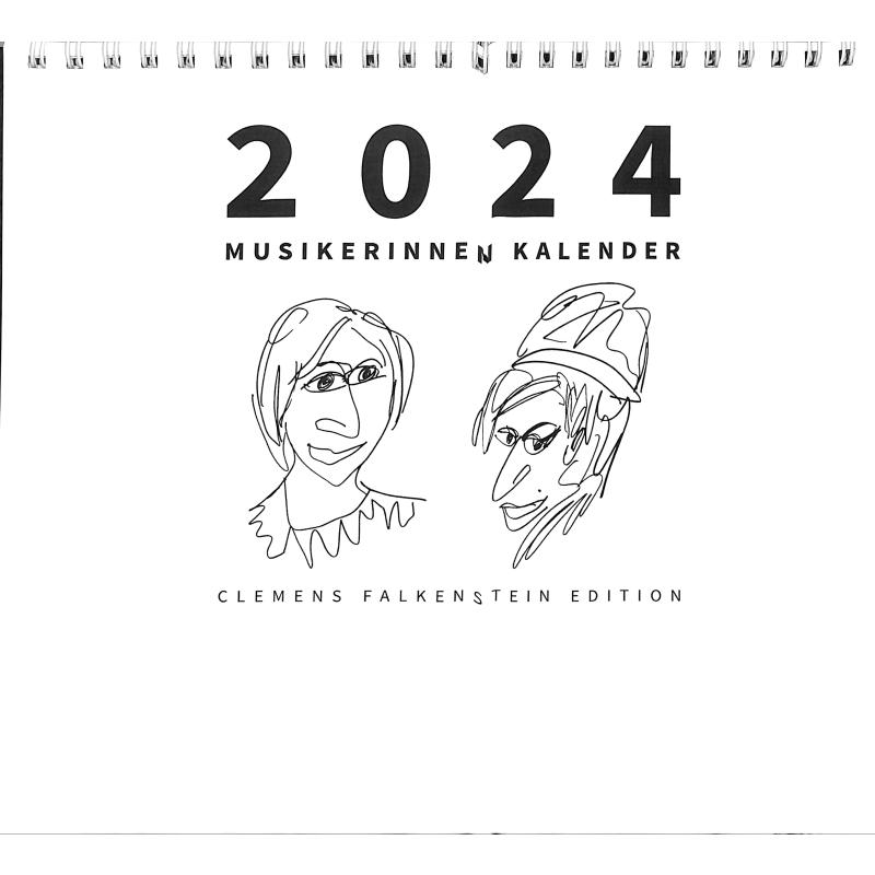 Titelbild für CFE 5007 - Musikerinnen Kalender 2024