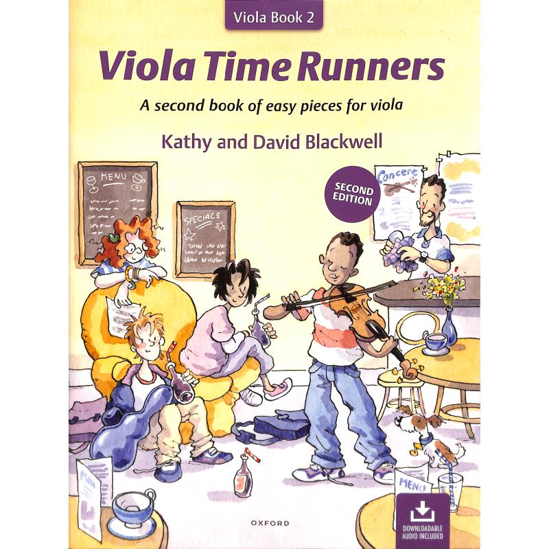 Titelbild für 978-0-19-356619-4 - Viola time runners 2 | Second edition