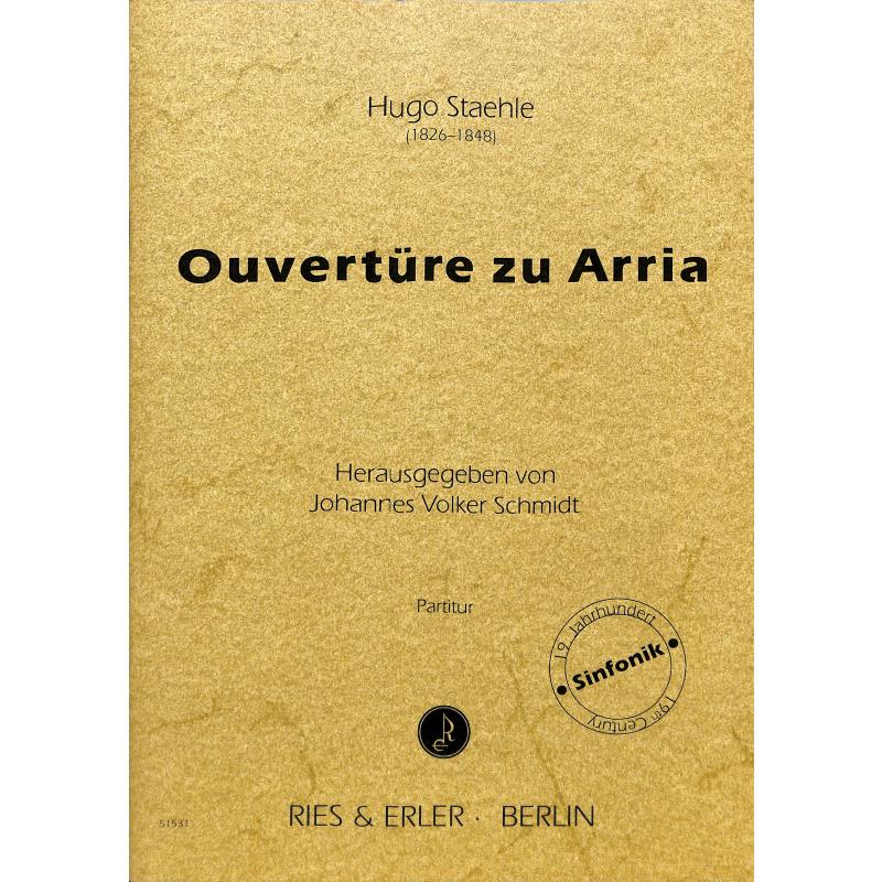 Titelbild für RE 51581 - Ouvertüre zu Arria