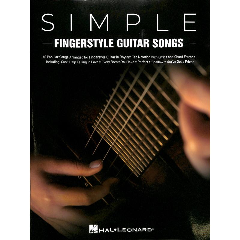 Titelbild für HL 355454 - Simple | Fingerstyle guitar songs