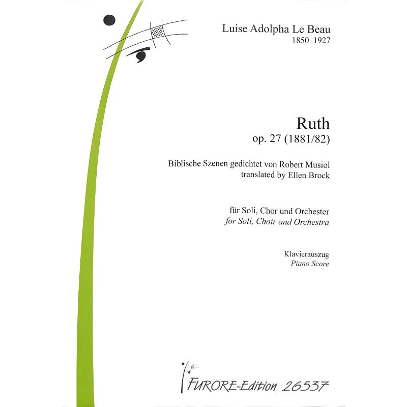 Titelbild für FUE 26537 - Ruth op 27 | Biblische Szenen