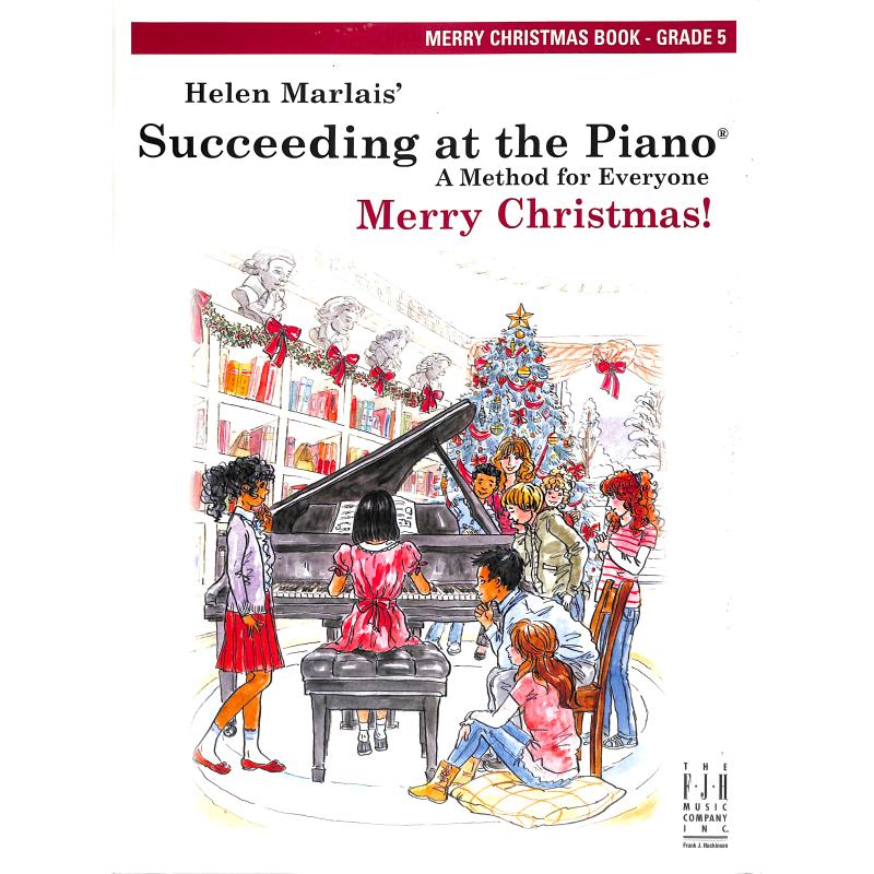 Titelbild für FJH 2181 - Succeeding at the Piano - Merry Christmas 5