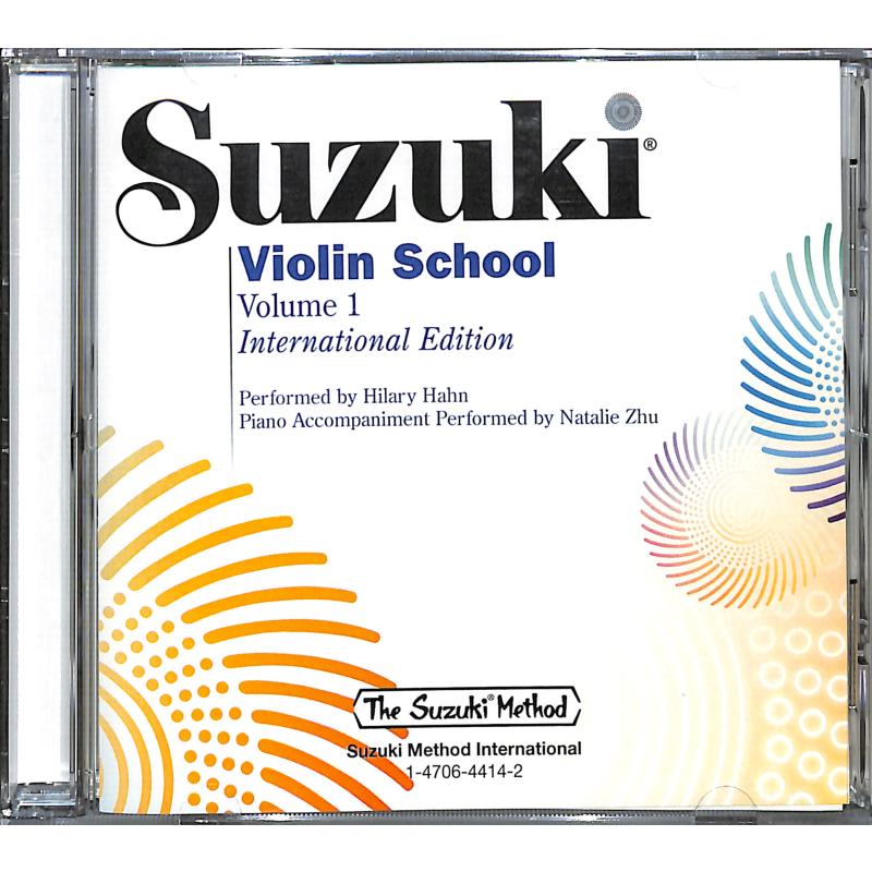 Titelbild für ALF 48723CD - Violin school 1 - international edition