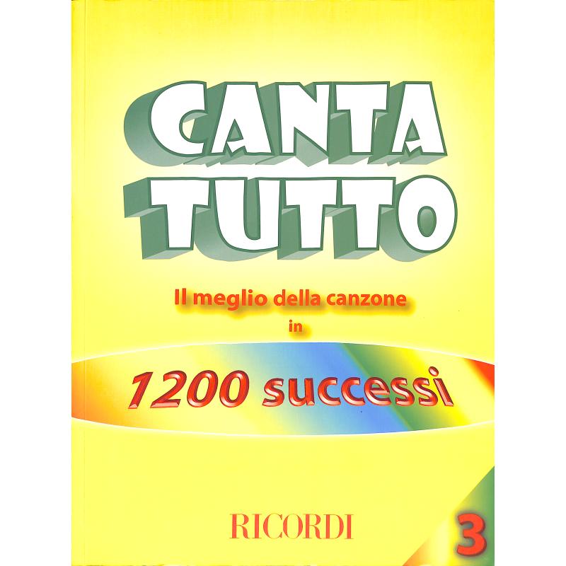 Titelbild für MLR 753 - Cantatutto | Canta Tutto