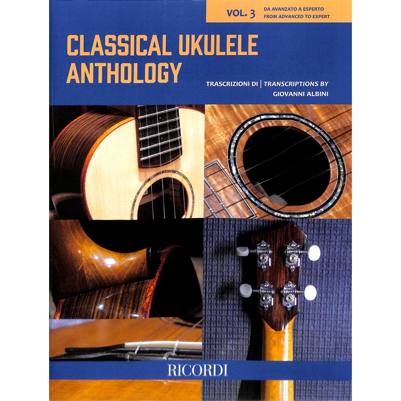 Titelbild für NR 142674 - Classical Ukulele Anthology 3