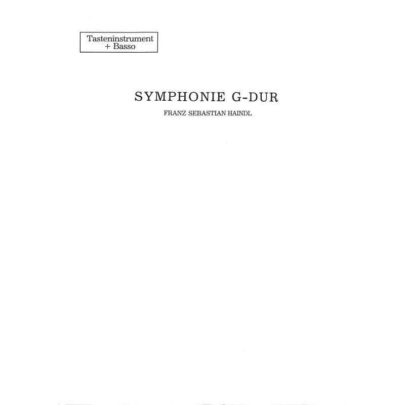 Titelbild für CARUS 91186-49 - Sinfonie G-Dur