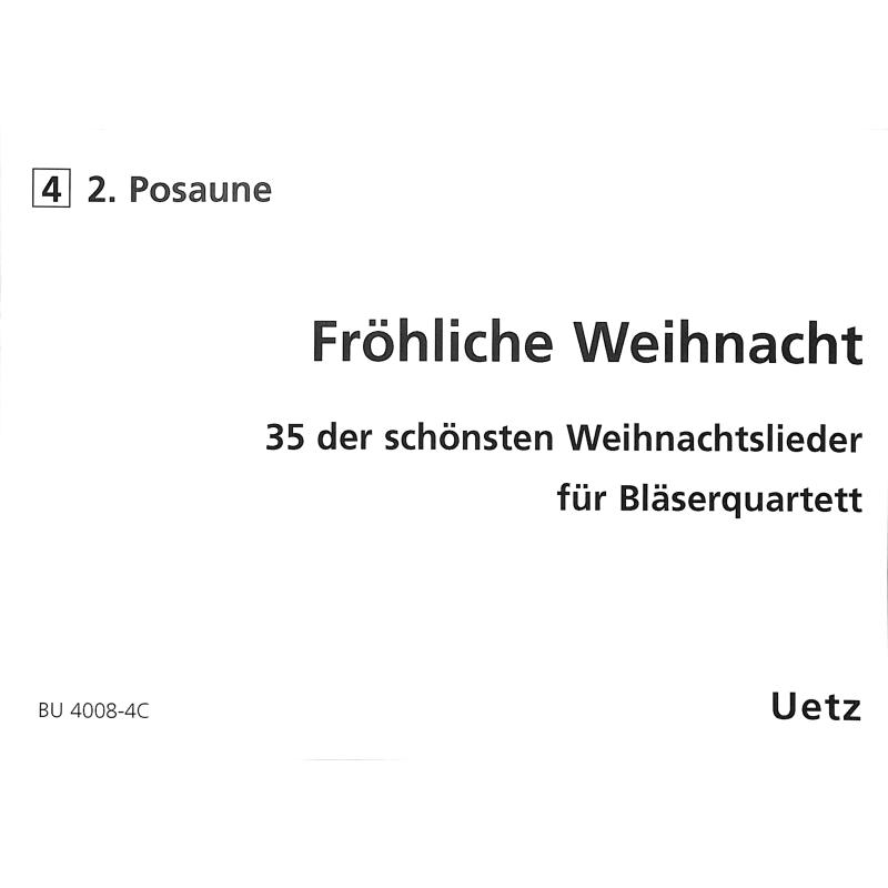 Titelbild für UETZ 4008-4C - Fröhliche Weihnacht