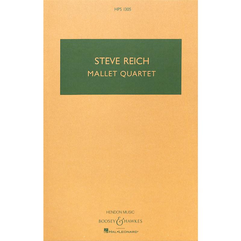 Titelbild für BH 21305 - Mallet Quartet